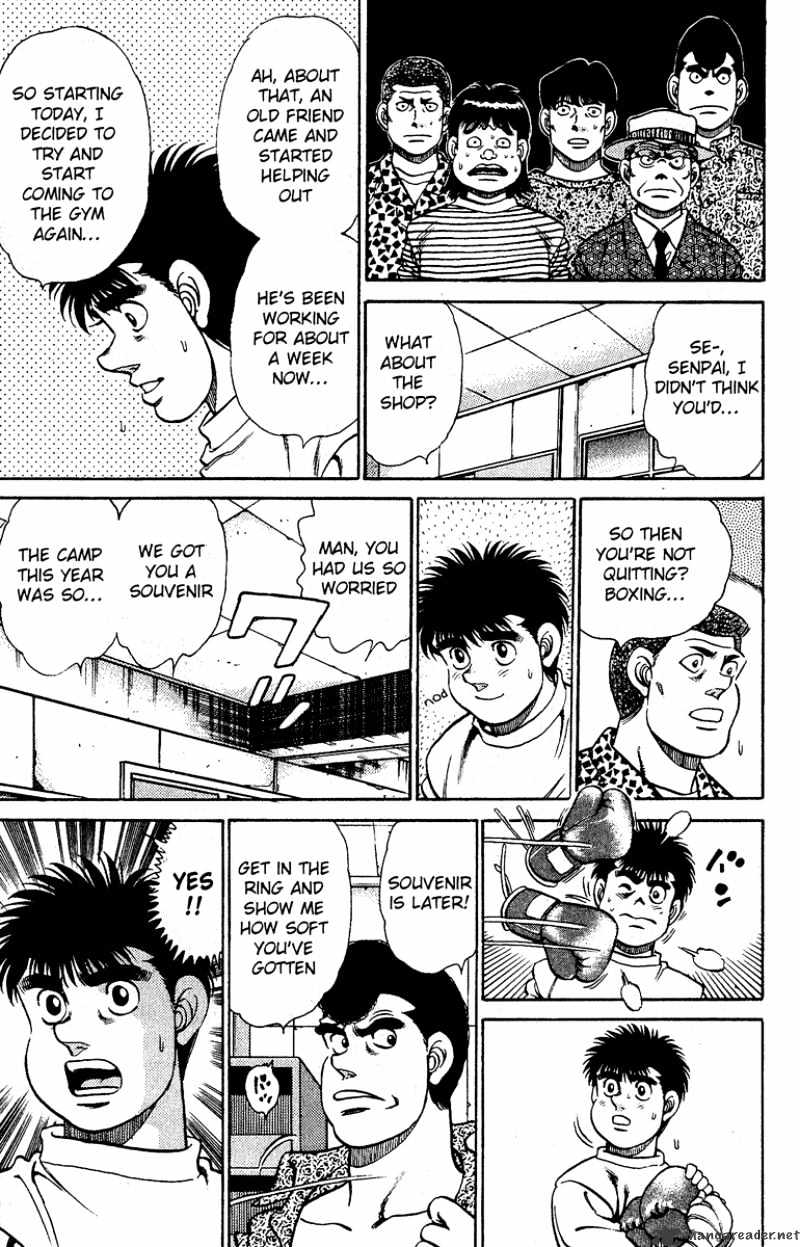 Hajime no Ippo: Fighting Spirit, Chapter 137 image 15